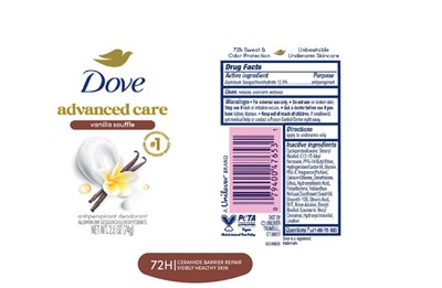 Artwork (Dove Advanced Care Vanilla Souffle Antiperspirant Deodorant   Artwork)